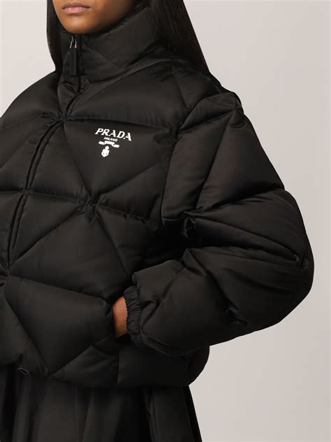 prada womens down coat|Prada down coat 2020.